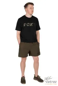 Fox Khaki/Camo Fürdőnadrág Méret: 2XL - Fox LW Swim Shorts Úszó Rövidnadrág