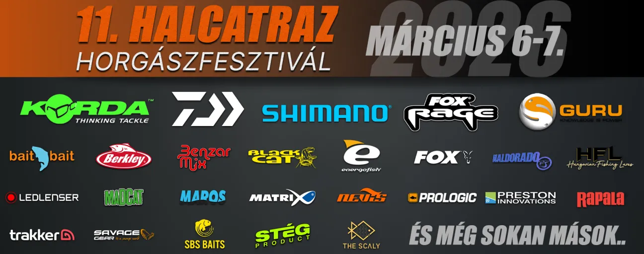 11. Halcatraz horgászfesztivál