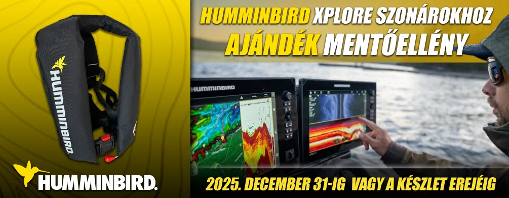 humminbird mentőmellény akció