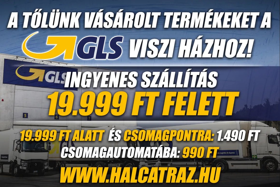 ingyenes sz&aacute;ll&iacute;t&aacute;s horg&aacute;szfelszerel&eacute;sekre