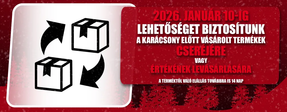 Karácsonyi csere akció a horgász webáruházban | Halcatraz