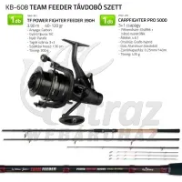 By Döme Team Feeder Távdobó Szett – Power Fighter 390H & Pro 5000