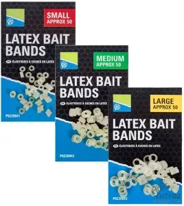 Preston Latex Bait Bands Small - Preston Innovations Kicsi Szilikon Pellet Karika