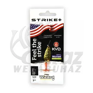 Wizard Strike+ Mystra Pro HEX Támolygó Villantó 3cm 3,5g - Bronz Hex