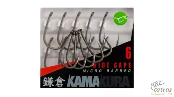 Korda Horog Kamakura Wide Gape Barbless Size:08