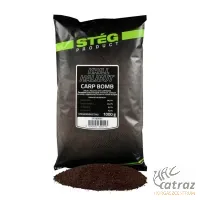 Stég Product Carp Bomb Krill-Halibut 1kg - Stég Prémium Etetőanyag