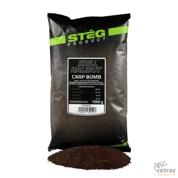 Stég Product Carp Bomb Krill-Halibut 1kg - Stég Prémium Etetőanyag