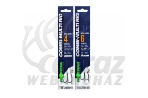 Korda Combi Multi Rig Wide Gape Barbless – 6 – Kész Előke