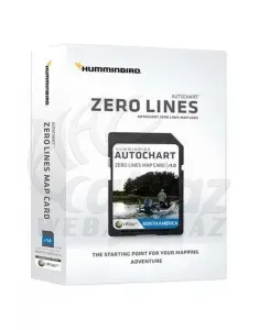 Humminbird AutoChart ZeroLine SD kártya - Készíts saját medertérképet!