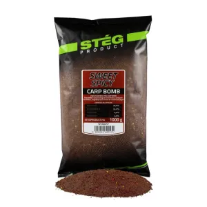 Stég Product Carp Bomb Sweet Spicy 1kg - Stég Prémium Etetőanyag