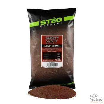 Stég Product Carp Bomb Sweet Spicy 1kg - Stég Prémium Etetőanyag