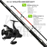 Nevis Nyeletős Harcsázó Szett – Nevada Catfish 2,7m & Patriot 7000