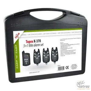 Carp Zoom Elektromos Kapásjelző Szett Topex K370 3+1 db