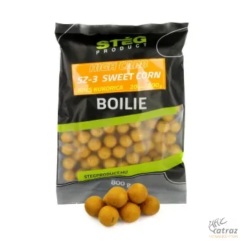 Stég Product Carb Boilie Range SZ-3 Sweet Corn 20 mm - Stég Édes Kukoricás Bojli