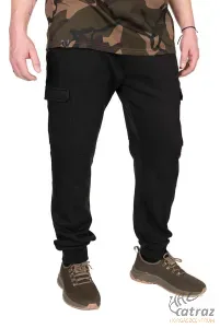 Fox Combat Melegítő Nadrág Méret: 2XL - Fox LW Black/Camo Combat Joggers