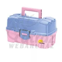 Plano 2 Tray Periwinkle Pink - Kéttálcás horgász doboz