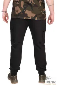 Fox Combat Melegítő Nadrág Méret: 2XL - Fox LW Black/Camo Combat Joggers