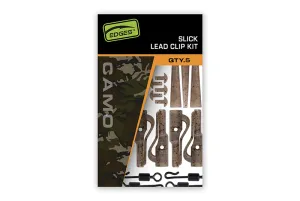 Fox Edges Camo Slik Lead Clip Kit - ólomkapocs készlet
