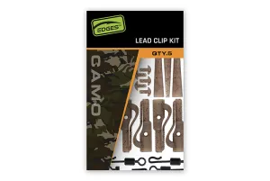 Fox Edges Camo Lead Clip Kit - ólomkapocs készlet