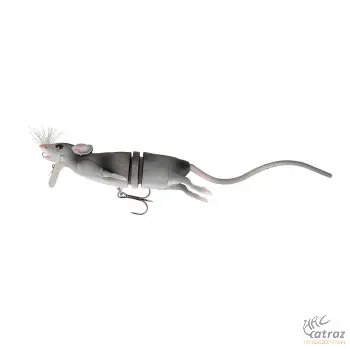 Savage Gear 3D Rad Felszíni Patkány Műcsali - 20 cm 32 gramm Savage Gear Floating Wobbler Gray