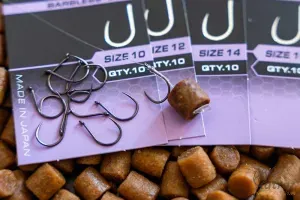 Matrix X9 Carp Wide Gape Eyed Méret: 10 - Matrix Feeder Horog