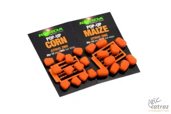 Korda Pop-up Maize Citrus Zing Orange - Korda Lebegő Gumikukorica