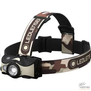 LEDLenser Fejlámpa MH8 Tölthető 600LM/200LM - Camo Szín