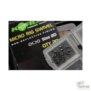 Korda Micro Rig Swivel - Korda Micro Forgó 20 db/csomag