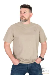 Fox Limitált Kiadású Horgász Póló Méret: 3XL - Fox Limited LW Khaki Large Print