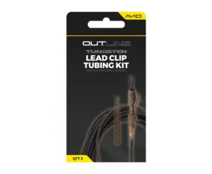 Avid Outline Lead Clip Tungsten Tubing Kit - Avid Gubancgátlós Szerelék