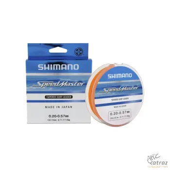 Shimano SpeedMaster Tapered Surf Leader 0,26-0,57mm - Shimano Felvastagodó Zsinór