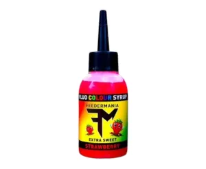 Feedermánia Fluo Colour Syrup Strawberry - Feedermánia Epres Fluo Aroma