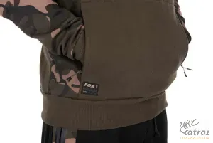 Fox Kapucnis Horgász Pulóver Méret: L - Fox Khaki/Camo Pullover Premium 310 Hoodie