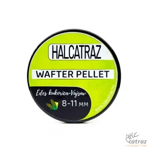 Halcatraz Wafter Pellet 8-11 mm - Édes Kukorica-Vajsav - Halcatraz Wafter Csali