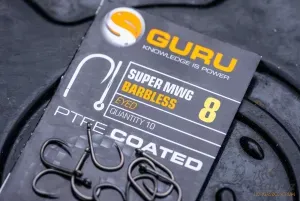 Guru Super MWG Hook Barbless 8 - Guru Feeder Horog