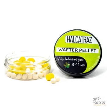 Halcatraz Wafter Pellet 8-11 mm - Édes Kukorica-Vajsav - Halcatraz Wafter Csali