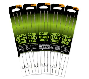 Fox Előkötött Pontyozó Horog Méret: 2 - Fox Wide Gape Carp Ready Rigs Barbed