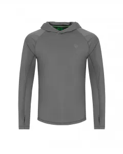 Korda UPF Hooded Top Charcoal – M – UV Álló Felső