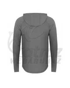 Korda UPF Hooded Top Charcoal – M – UV Álló Felső