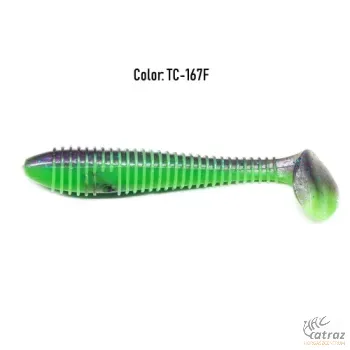 HFL Chuffy Gumihal 10 cm TC167F - HFL Chuffy 4" 4 db/csomag