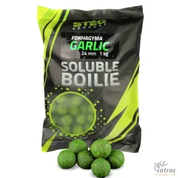 Stég Product Oldódó Bojli 20 mm Fokhagyma - Stég Soluble Boilie 20mm Garlic 1kg