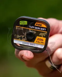 Fox Edges Tuff-Skin Soft 20m 35lb - Lágy Bevonatos Előkezsinór