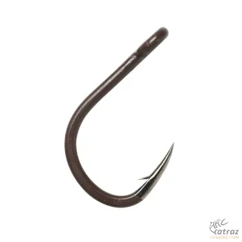 MadCat Pellet Hook A-static #1/0 5pcs Brown - MadCat Harcsázó Horog