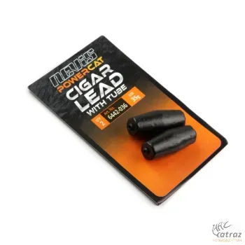 Nevis Powercat Betétes Szivarólom Harcsázó Szerelékhez 40g 2db/cs. - Powercat Cigar Lead With Tube 40g