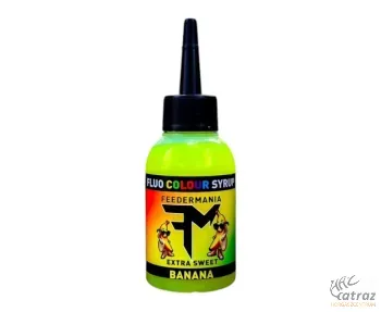 Feedermánia Fluo Colour Syrup Banana - Feedermánia Banán Fluo Aroma