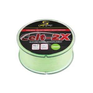 Zsinór CarpSpirit Celt-2X Hi-VisGreen 0,26mm 1600m