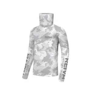 Reiva Team UV Camo Jersey 2XL - UV Álló Felső Maszkkal