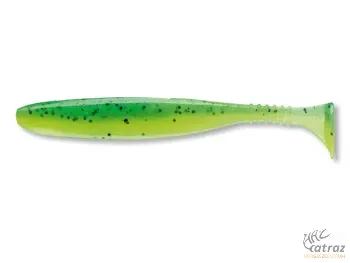 Daiwa Tournament D'Fin Gumihal UV Chartreuse Tiger - Daiwa Műcsali 10cm 7db/cs