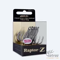 BKK Raptor-Z Hármas Horog Méret: 2/0 - 6 db/csomag