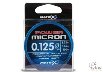 Előkezsinór Matrix Power Micron 100m 0,105mm GML004